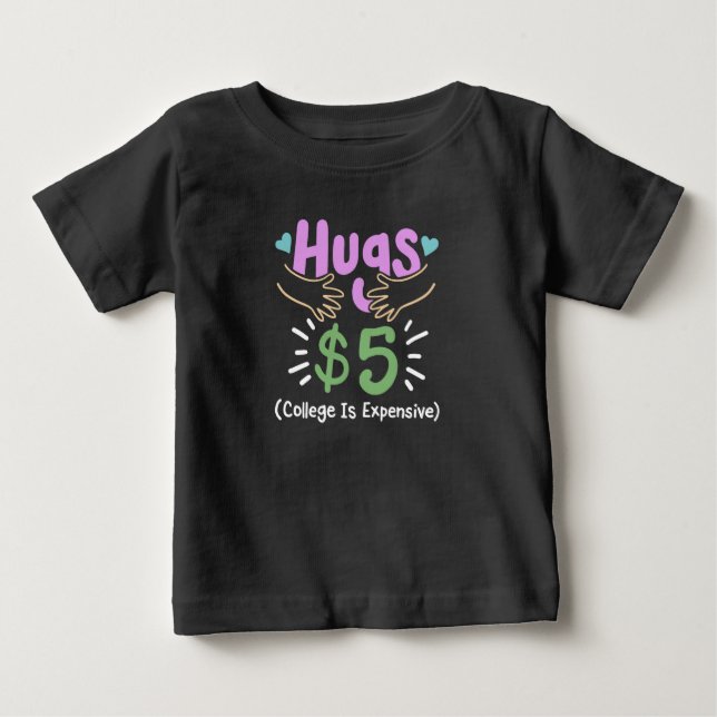 Hugs für Tuition Baby T-shirt (Vorderseite)
