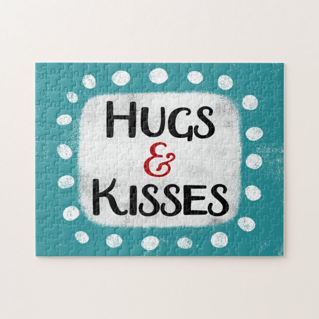 Hugs & Kisses Jigsaw Puzzle (Horizontal)
