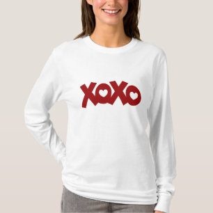 Hugs & Kisses Liebe & Herz T-Shirt