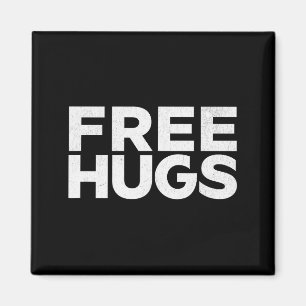 Hugs Tee - Lustige Umarmungen Magnet