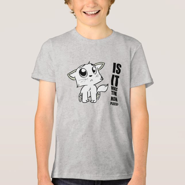 Hugs time Tri-Blend shirt (Vorderseite)