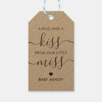 Hugs und Kiss von unserer kleinen Miss, Babydusche
