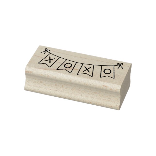 Hugs und Kisses Banner Gummistempel (Stempel)