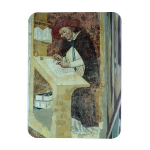 Huguesde Provence an seinem Schreibtisch, vom Magnet