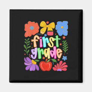 Hugvyn Back To School_ Erster Klasse Vorbereiteter Magnet