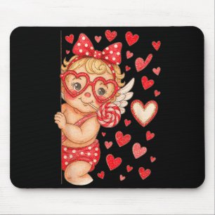 Hugvyn Cud Lutscher Valentinstag Kokette Herzen Cu Mousepad