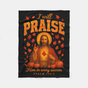 Hugvyn Herbst christlicher Lobpreis Jesus Herbst G Fleecedecke