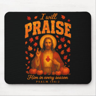 Hugvyn Herbst christlicher Lobpreis Jesus Herbst G Mousepad
