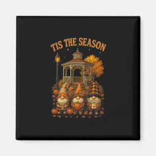 Hugvyn Herbst Es Ist Die Saison Gnom Kürbis Herbst Magnet