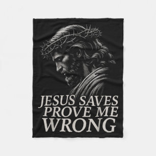 Hugvyn Jesus rettet, Beweise mir das Gegenteil Chr Fleecedecke