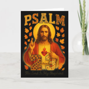 Hugvyn Psalm 23 Der Herr ist mein Hirte Glaube Her Karte