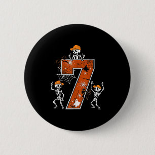 Hugvyn Six Seven Meme 6 7 Halloween Kostüm Tanzend Button