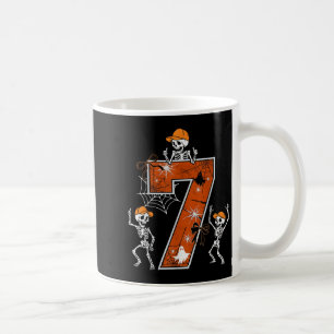 Hugvyn Six Seven Meme 6 7 Halloween-Kostüm Tanzend Kaffeetasse
