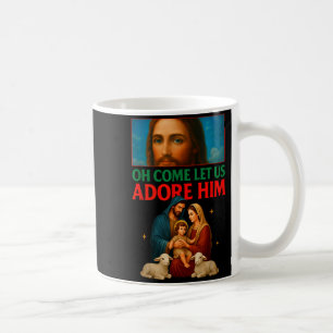 Hugvyn Weihnachten Nativität Jesus Oh Komm Lasst U Kaffeetasse