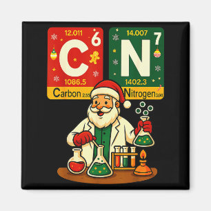Hugvyn Wissenschaft Weihnachten Kohlenstoff Sticks Magnet