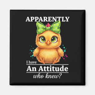 Huhn, anscheinend habe ich eine Einstellung Lustig Magnet