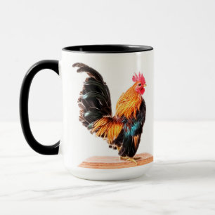 Huhn Art Rooster Tasse Kaffeehaus