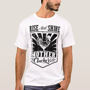 Huhn-Aufstiegs-und Glanz-Mutter Clucker Women_s T-Shirt