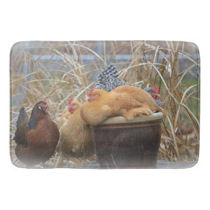 Huhn-Bad/Küchen-Matte Badematte