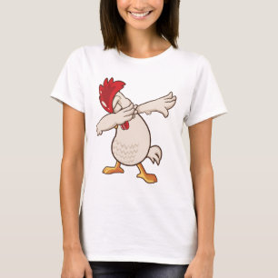 Huhn Dabbing Farmer Dab Tanz T-Shirt