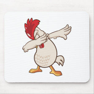 Huhn Dabbing Landwirt Dab Tanz Mousepad