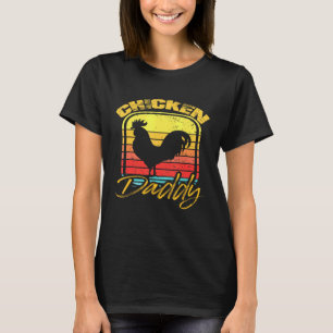 Huhn Daddy Geultry Bauer Hühnerfleisch Vater Vinta T-Shirt
