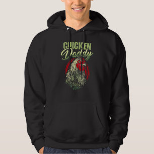Huhn Daddy Hühnchen Vater Bauer Geflügel Bauer Hoodie