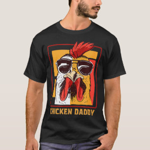 Huhn Daddy Vintag Poultry Bauer Rooster weari T-Shirt