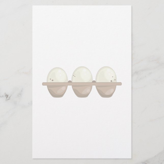 Huhn-Eier Briefpapier (Vorderseite)