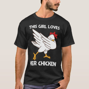 Huhn für Mädchen Kinder Geflügel Hahn Ei  1 T-Shirt
