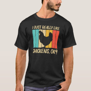 Huhn für Männer Frauen Landwirt Hühner Farm Henne T-Shirt