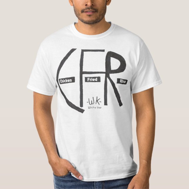 Huhn-gebratener Reis-Shirt T-Shirt (Vorderseite)