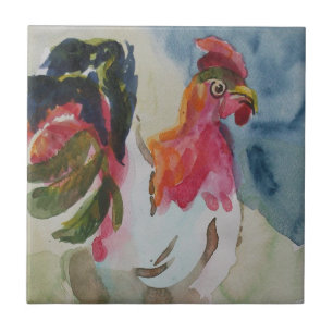 Huhn-Gehen Fliese