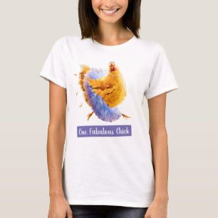 Huhn in Tutu T-Shirt