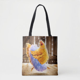Huhn in Tutu Tasche