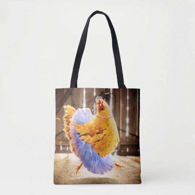 Huhn in Tutu Tasche (Vorderseite)