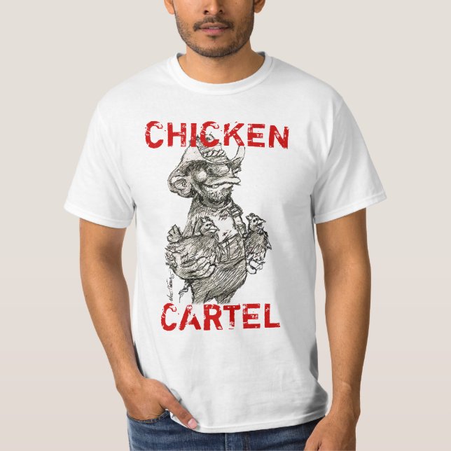 Huhn-Kartell T-Shirt (Vorderseite)