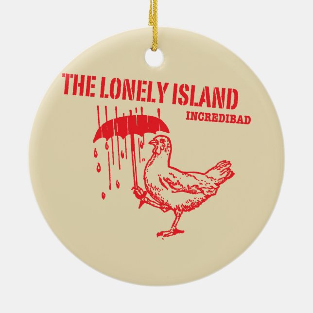 Huhn Keramikornament (Hinten)