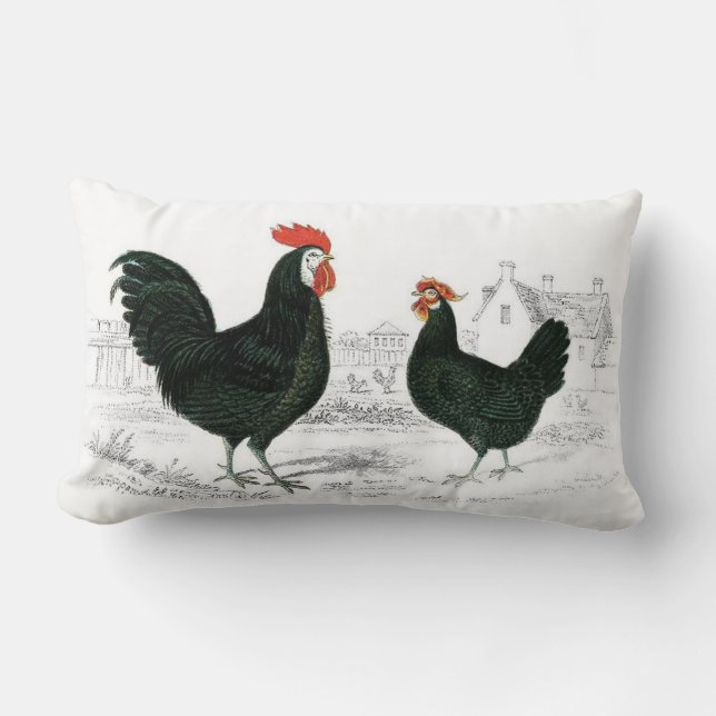 Huhn-Kissen Lendenkissen (Vorderseite)