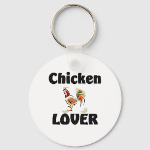 Huhn-Liebhaber Schlüsselanhänger