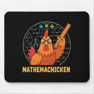 Huhn, Mathemahuhn Math Henne Mousepad