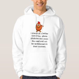 Huhn-Motive Hoodie