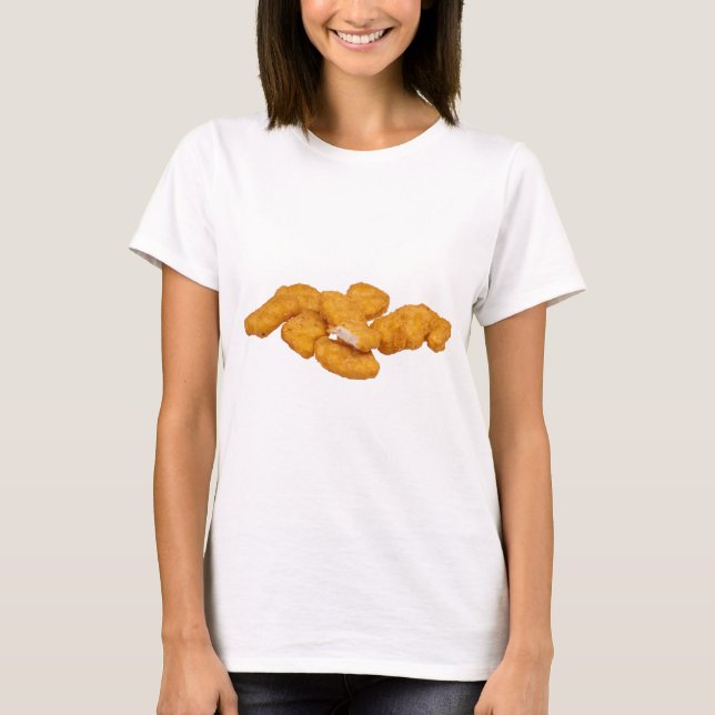 Huhn-Nugget-T - Shirt (Vorderseite)