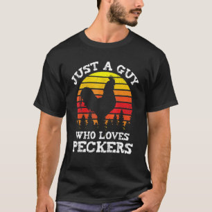 Huhn nur ein Typ, der Schnäbel liebt Geflügelfarm T-Shirt