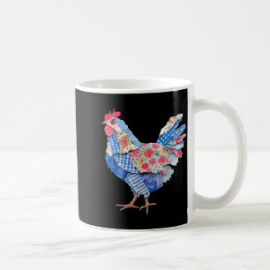 Huhn Patchwork-Hasen-Eier Kaninchen Frohe Ostern D Kaffeetasse