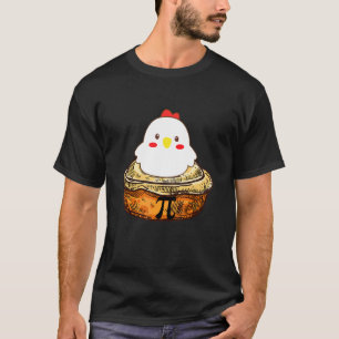 Huhn Pot Pi Tag Pie Mathe Geek T-Shirt