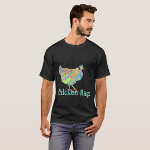 Huhn-Rap-lustiges Fleisch-freie vegane T-Shirt