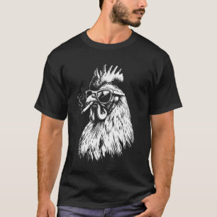 Huhn raucht Zigarette T-Shirt