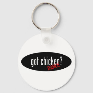 Huhn-Tanz-Einzelteile - got Huhn Schlüsselanhänger