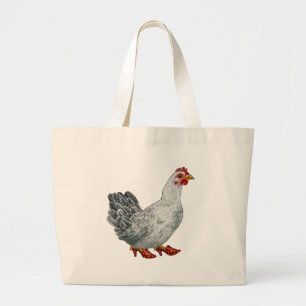 Huhn-Tasche Jumbo Stoffbeutel